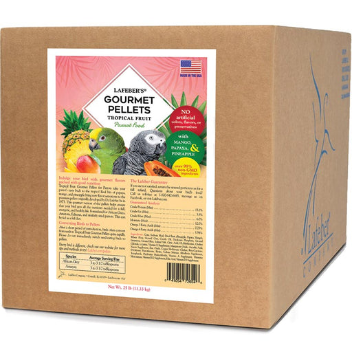 Lafeber Tropical Fruit Gourmet Pellets Parrot - New York Bird Supply