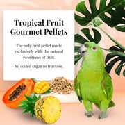 Lafeber Tropical Fruit Gourmet Pellets Parrot - New York Bird Supply