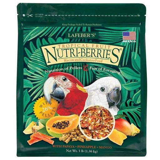 Lafeber Tropical Fruit Nutri-Berries Macaw - New York Bird Supply