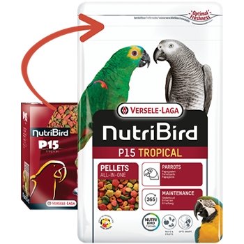 NutriBird P15 Tropical - New York Bird Supply