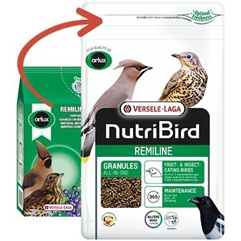 Aliment complet oiseaux NutriBird Remiline 1kg - Animal Valley
