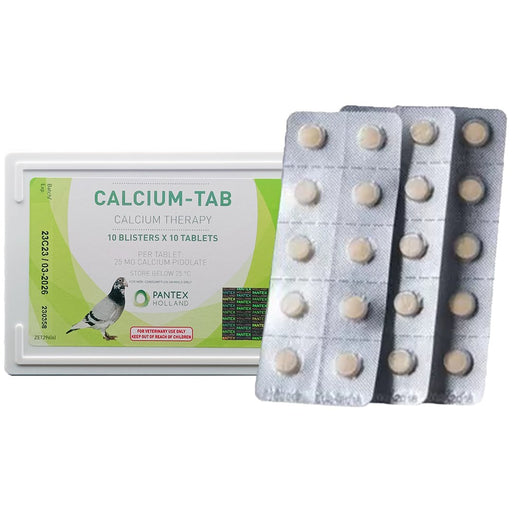 Pantex Calcium-Tab 100 Tablets - New York Bird Supply