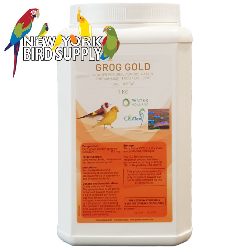 Pantex Grog Gold 1 kg - New York Bird Supply