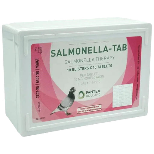 Pantex Salmonella-Tab 100 Tablets - New York Bird Supply