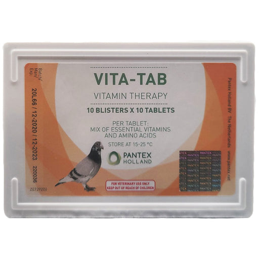 Pantex Vita-Tab 100 Tablets - New York Bird Supply