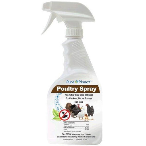 Pure Planet Poultry Spray - New York Bird Supply