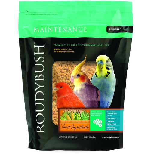 Roudybush Daily Maintenance Crumble - New York Bird Supply