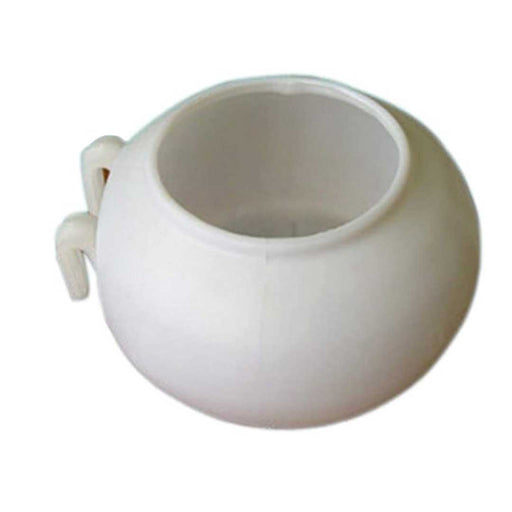 Round Suspended Feeder (White color) - New York Bird Supply