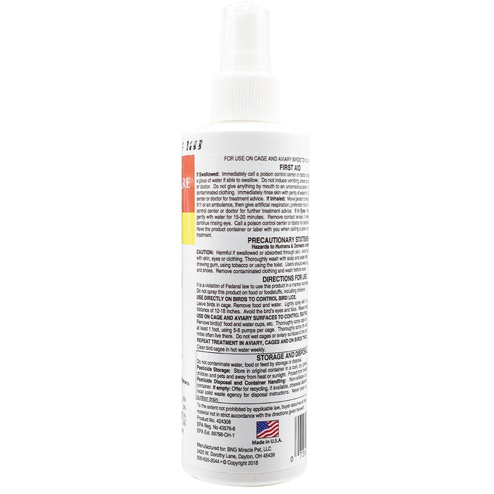 Scalex Mite & Lice Spray for Birds - New York Bird Supply