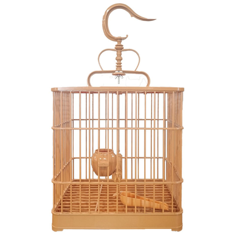 Song Bird Cage Medium Square Plastic - New York Bird Supply