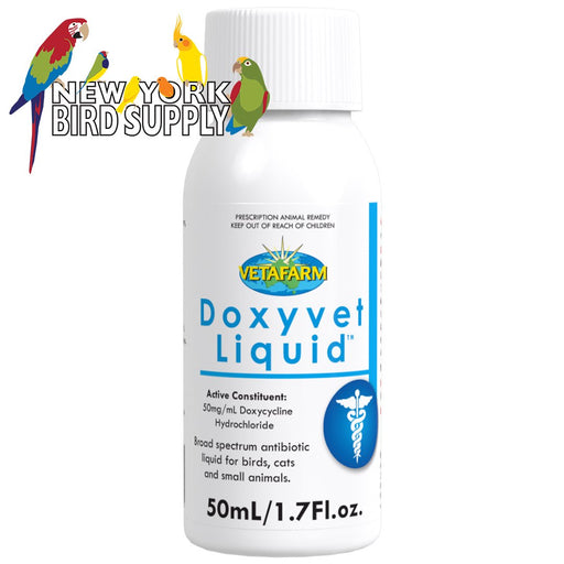 Vetafarm Doxyvet Liquid 50 ml - New York Bird Supply