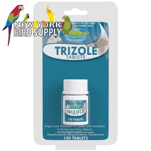 Vetafarm Pigeon Trizole Tablets 100 Tablets - New York Bird Supply