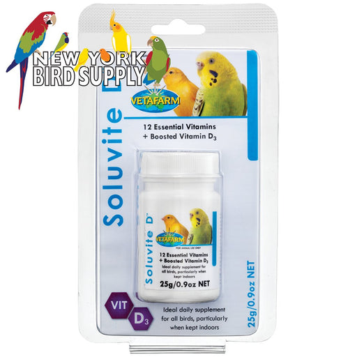 Vetafarm Soluvite D - New York Bird Supply