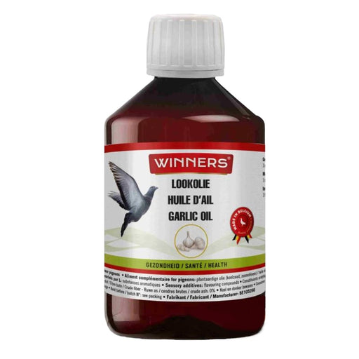Winners Garlic Oil 500ml/ 250ml; 17.6oz/ 8.8oz - New York Bird Supply
