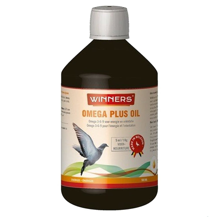 Winners Omega Plus Oil 500ml/ 17.6oz - New York Bird Supply