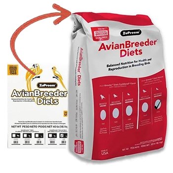 Zupreem Avian Breeder Diet Natural Medium 40 lb. - New York Bird Supply