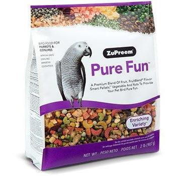 Zupreem Pure Fun Parrots and Conures - New York Bird Supply