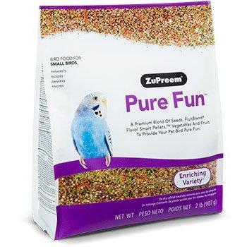Zupreem Pure Fun Small Bird (Parakeet) - New York Bird Supply